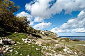 Creta - Il monastero Moni Gonia all'inizio della penisola Rodopos nella provincia della Canea. 